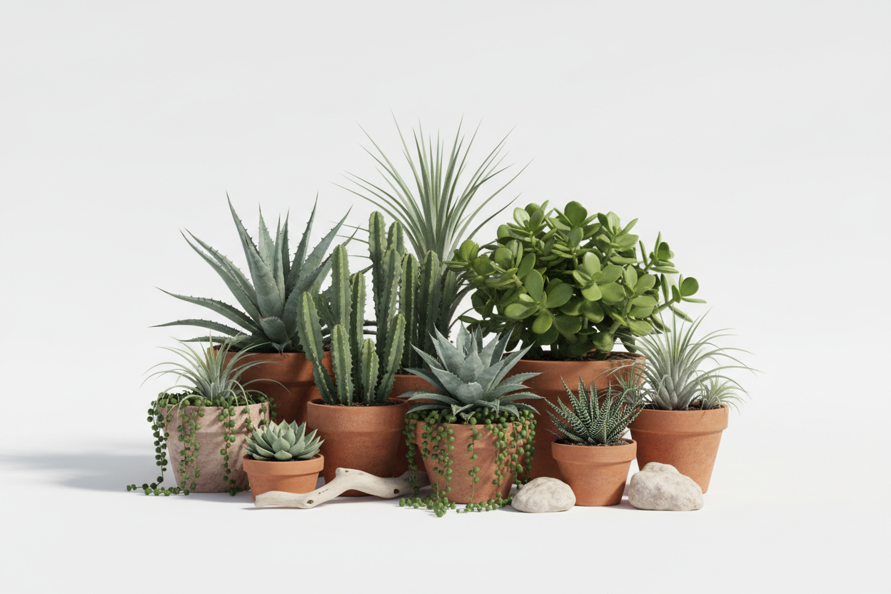 SUCCULENTS AND XEROPHYTES