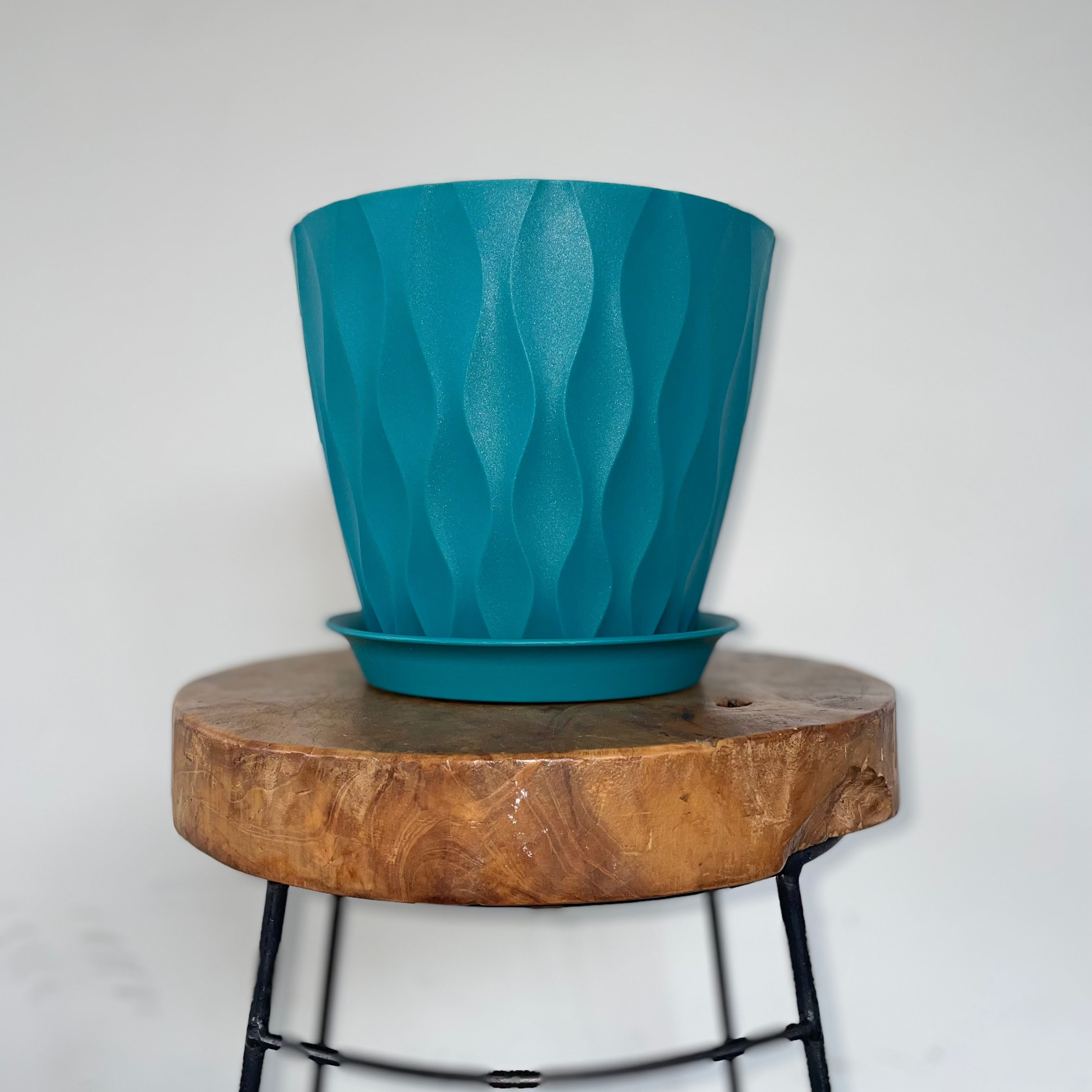 Deco Twin Wave Plant Pot