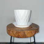 Deco Twin Wave Plant Pot