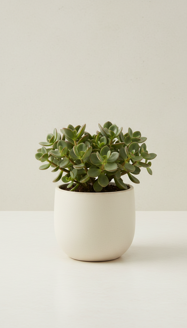 Spekboom in matte ceramic planter