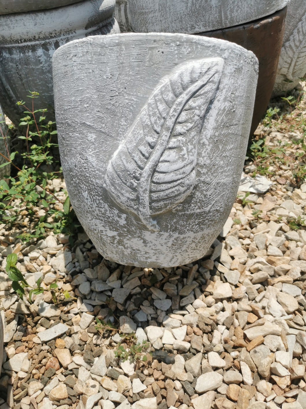 Fern concrete pot (7 kg)